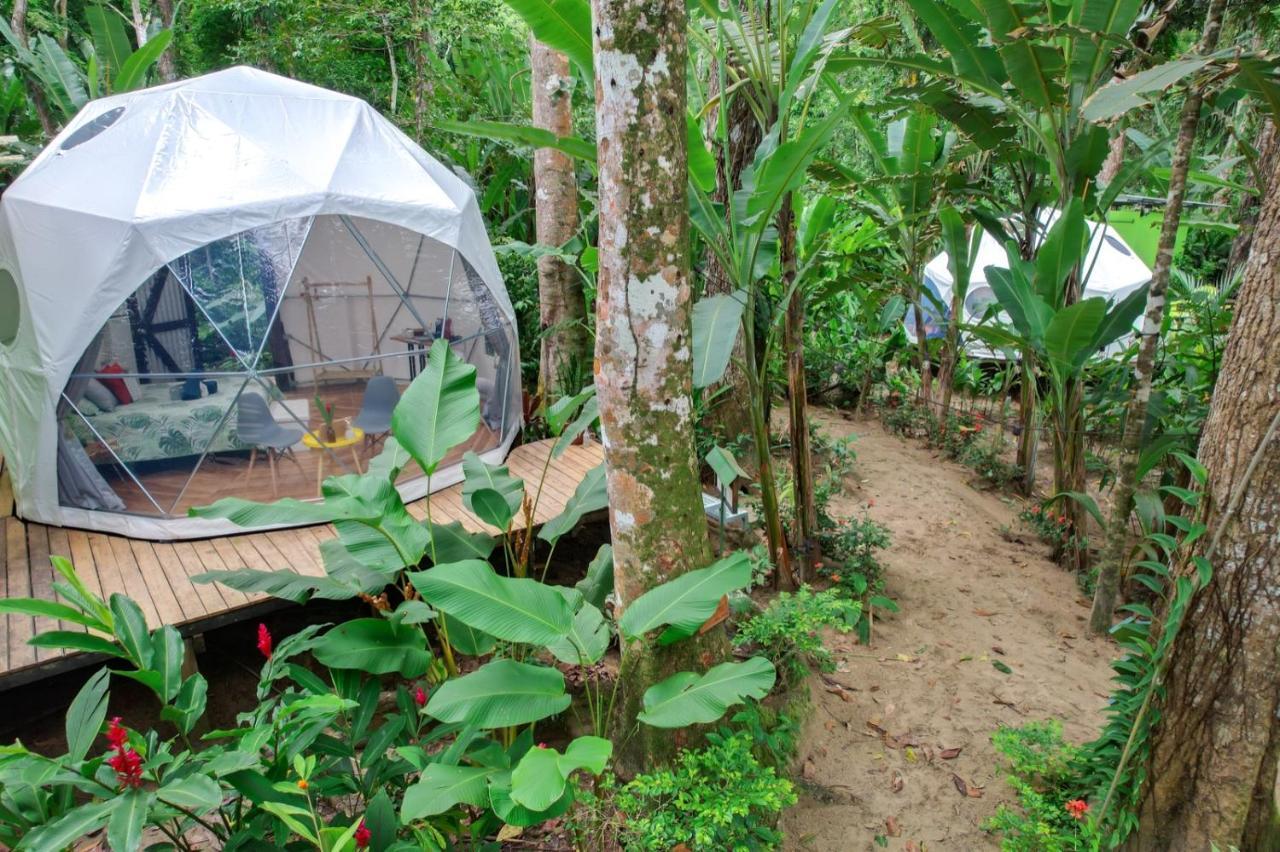 Faith Glamping Dome Costa Rica Hotell Manzanillo  Eksteriør bilde
