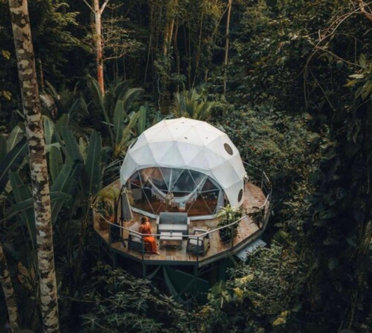 Faith Glamping Dome Costa Rica Hotell Manzanillo  Eksteriør bilde