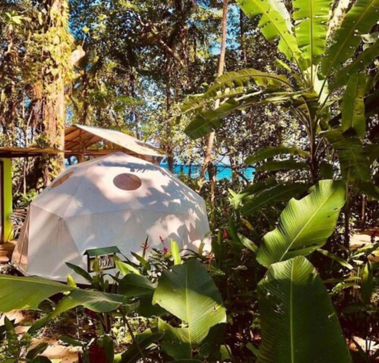 Faith Glamping Dome Costa Rica Hotell Manzanillo  Eksteriør bilde