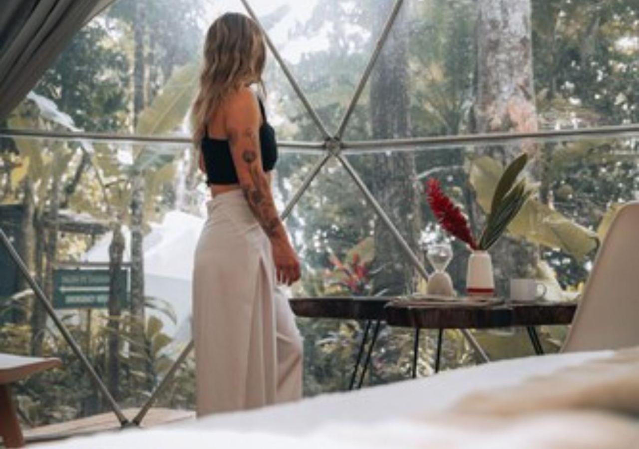 Faith Glamping Dome Costa Rica Hotell Manzanillo  Eksteriør bilde