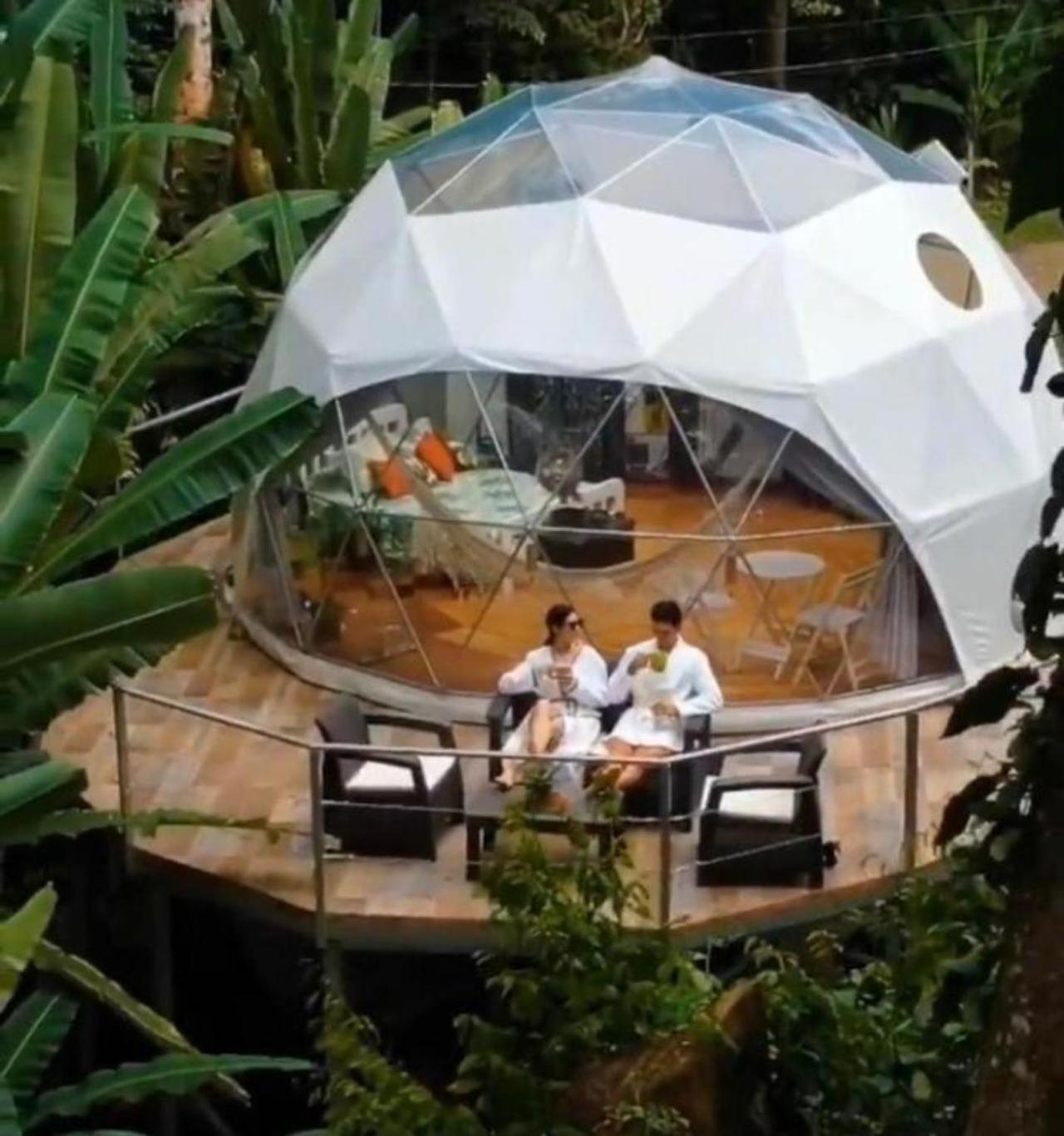 Faith Glamping Dome Costa Rica Hotell Manzanillo  Eksteriør bilde