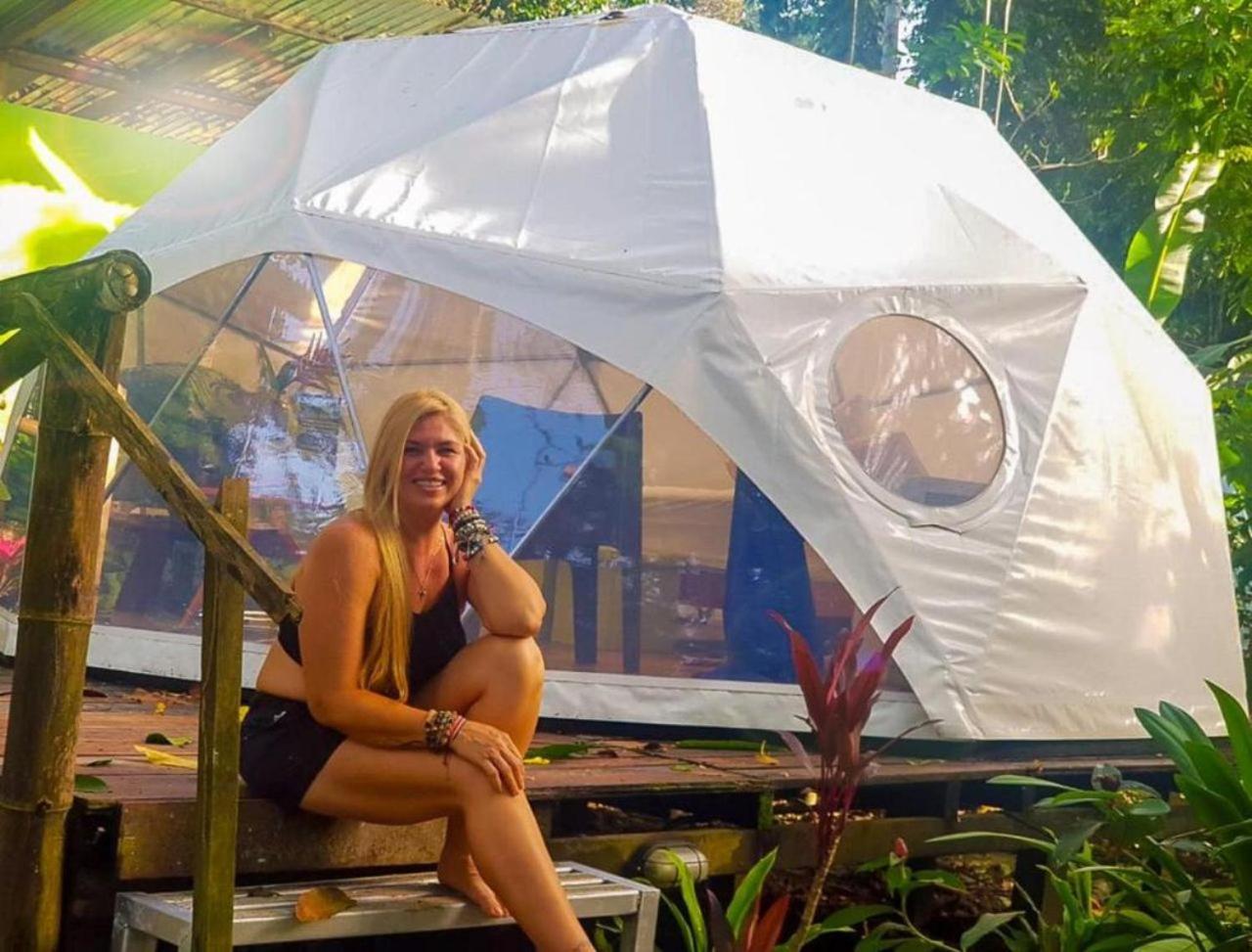 Faith Glamping Dome Costa Rica Hotell Manzanillo  Eksteriør bilde