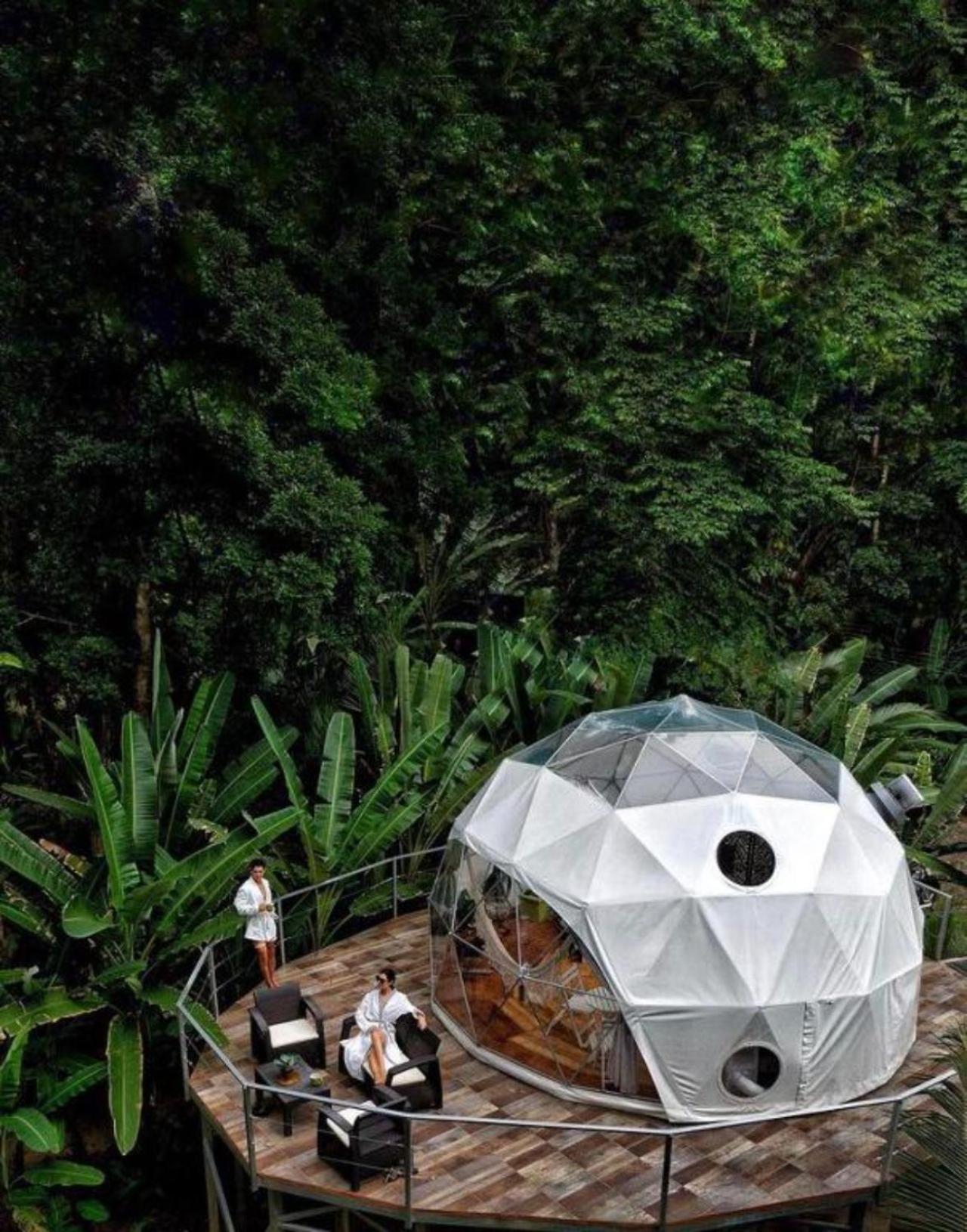 Faith Glamping Dome Costa Rica Hotell Manzanillo  Eksteriør bilde