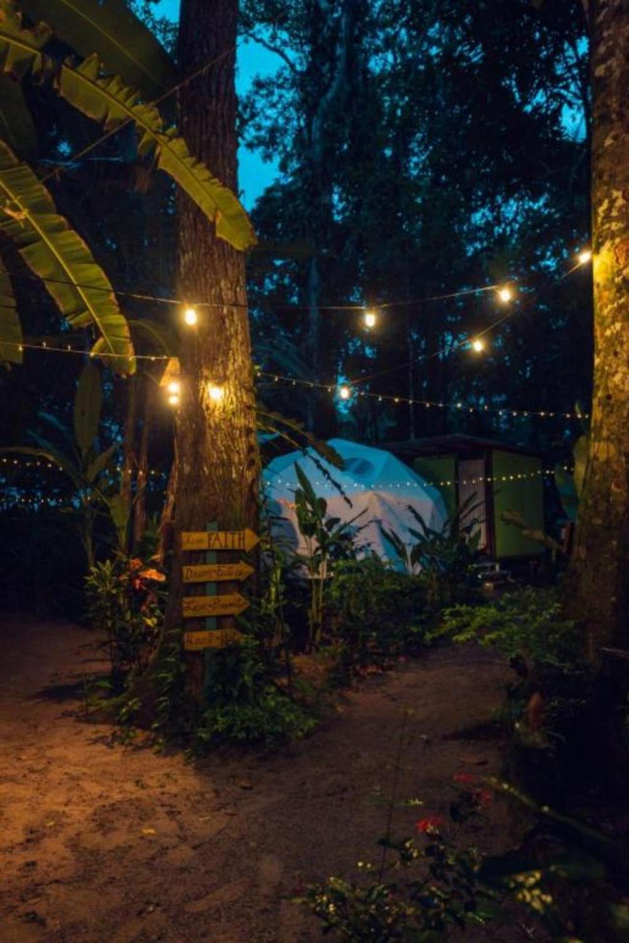 Faith Glamping Dome Costa Rica Hotell Manzanillo  Eksteriør bilde