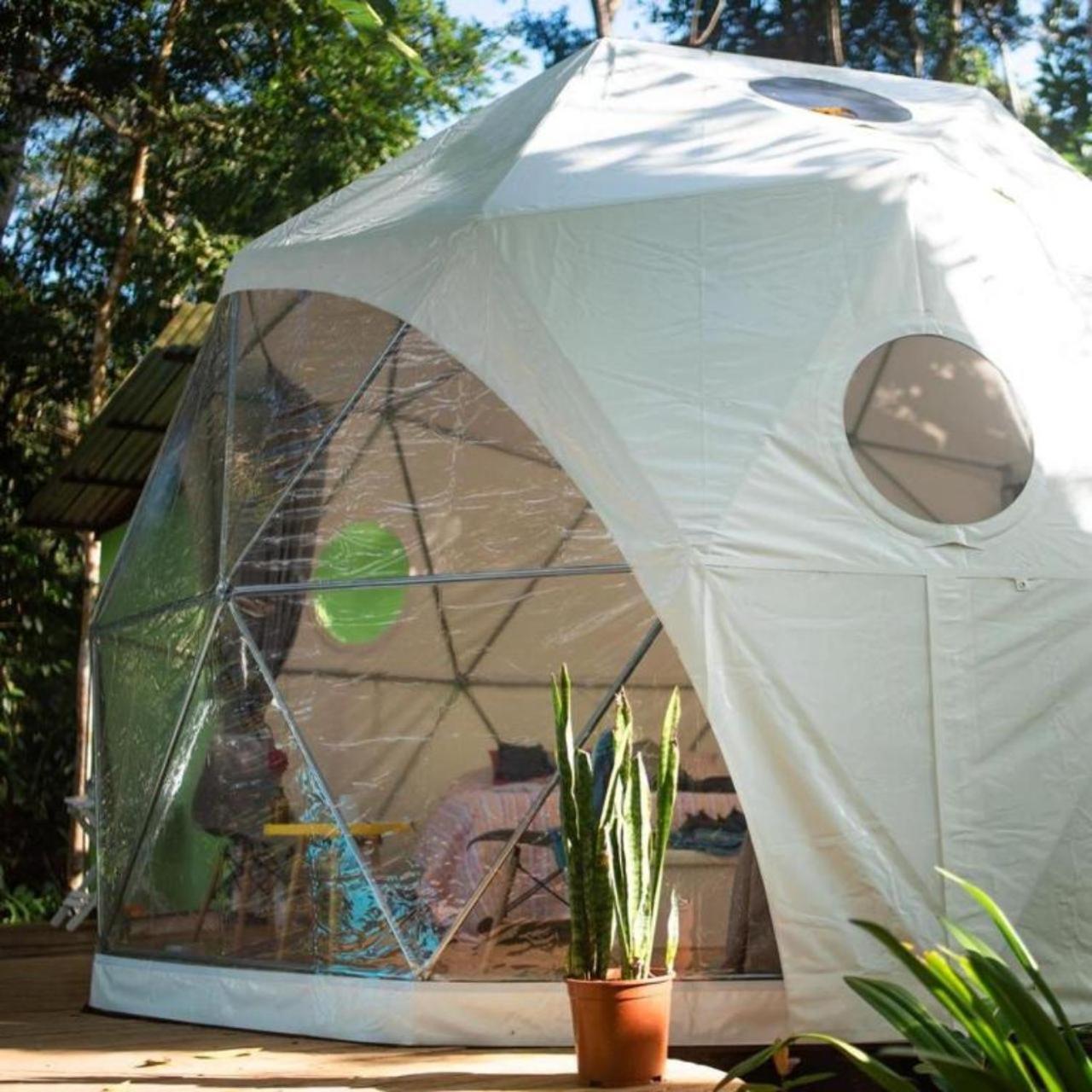 Faith Glamping Dome Costa Rica Hotell Manzanillo  Eksteriør bilde