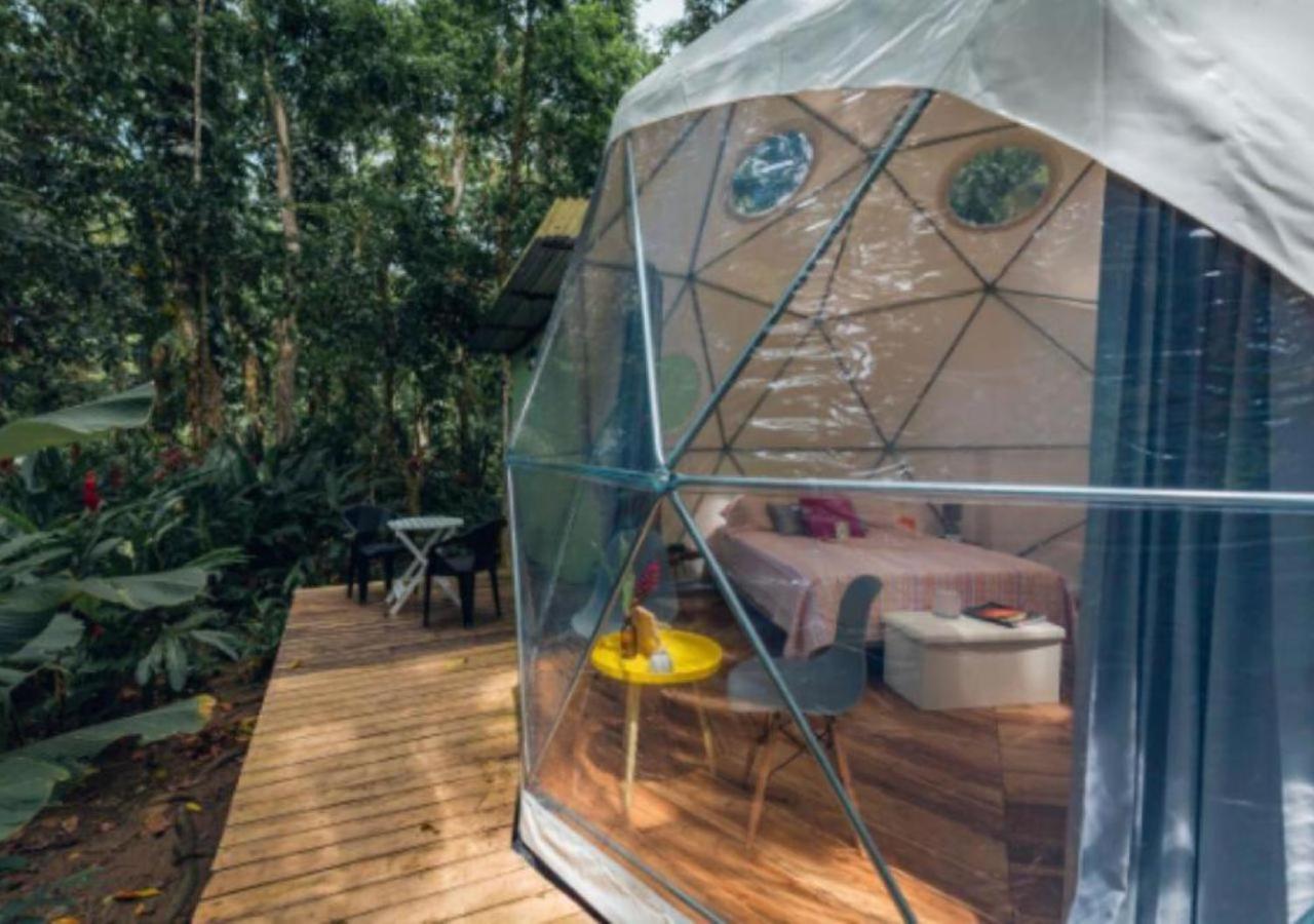 Faith Glamping Dome Costa Rica Hotell Manzanillo  Eksteriør bilde